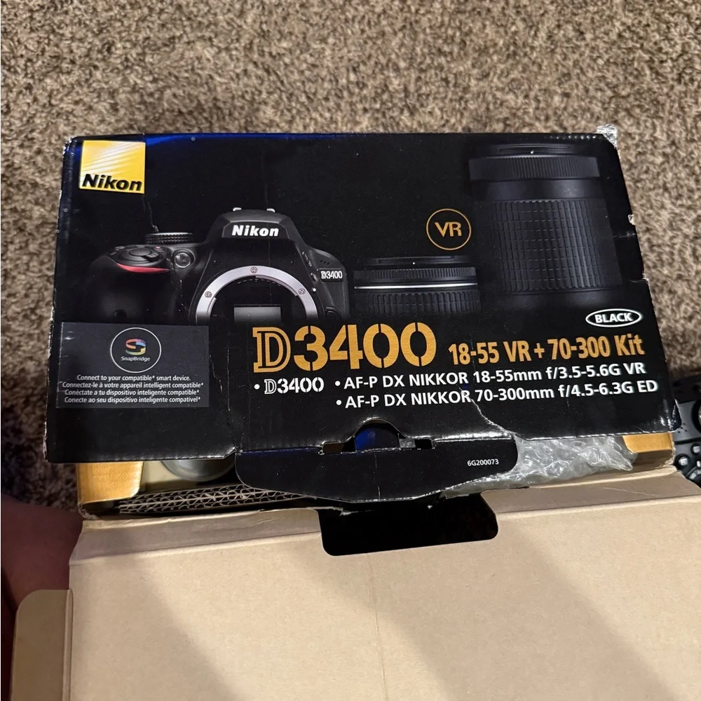Nikon Black DSLR Camera